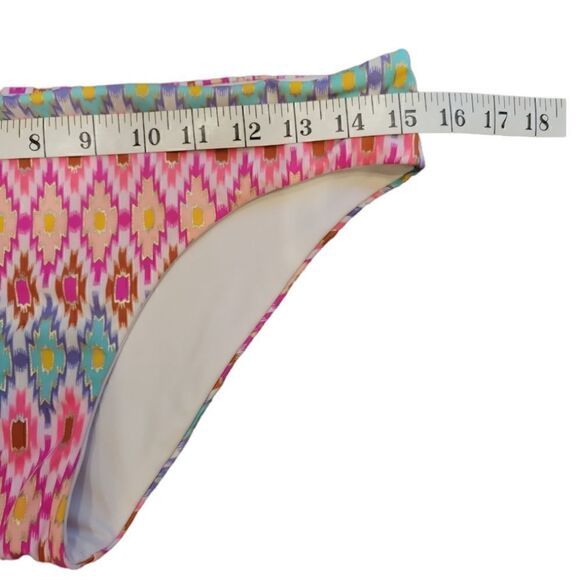 NWOT Victoria's Secret Hot Pink Wrap Around Halter Bikini Top and Bottoms 34B M - Picture 9 of 11